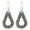 Silver, variant on Elegant Handmade Beads Dangle Earring for Women Tearsdrop Earrings(ER1143-Yellow)