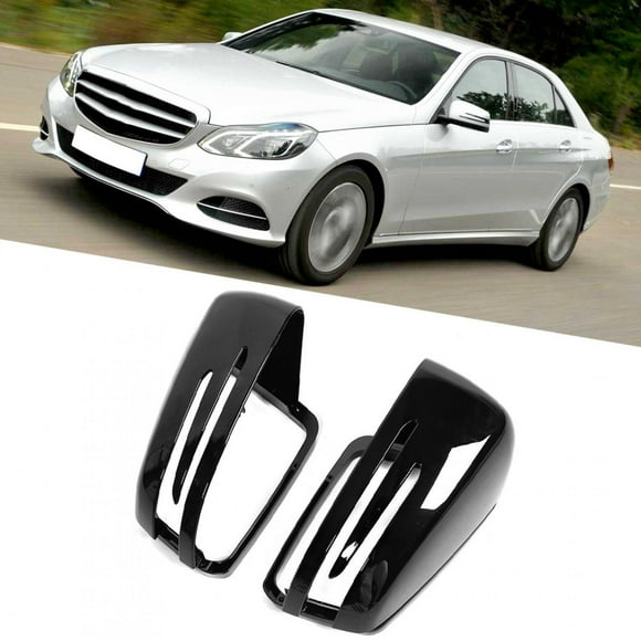 Side Mirror Cover,Yctze Car Side Mirror Cover  A2128100464 Replacements For   W204 C207 W212 W221 Side Door Wing Mirror  Covers  Rear View Mirror