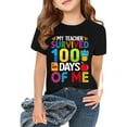 thumbnail image 2 of JSCDRPDWL Girls Size 8 Tops Toddler Girls Tops Black Button Down Shirt Boys Kids Soccer Clothes Kids Clothes 4t Boys 8 Year Old Girls Clothes for Girls 14-16 4t Clothes Sports Clothes Boys Size, 2 of 8