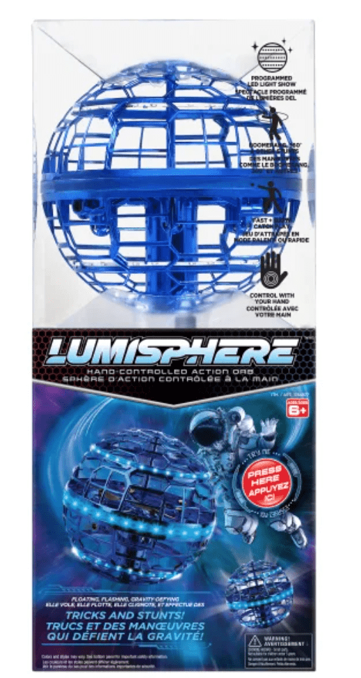Lumisphere Hand-Controlled Action Orb (Blue)