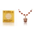 thumbnail image 1 of Kamada Combination of Shri Chandra Yantra and exquisite Shri Khatu Shyam Tulsi (basil) mala,Spritual Pendant Necklace for Women and Men, 1 of 5