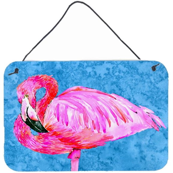 Flamingo Indoor Aluminium Metal Wall Or Door Hanging Prints