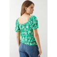 thumbnail image 2 of Dorothy Perkins - Jersey Estampado Ditsy para Mujer (Verde), 2 of 4