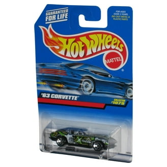 Hot Wheels Race Team Series IV Blue '63 Corvette Toy Car #728 from