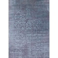thumbnail image 1 of Ahgly Company Indoor Rectangle Mid-Century Modern Columbia Blue Oriental Area Rugs, 4' x 6', 1 of 6