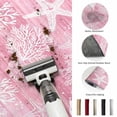 thumbnail image 5 of Large Area Rugs 5'x8', Pink Coastal Carpet Runner Indoor Outdoor Rugs Home Decor Aesthetic, Summer Ocean Sea Waves Starfish Corals Non Slip Mats Washable Accent Rug for Living Room Bedroom, 5 of 8