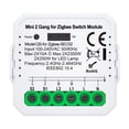 thumbnail image 2 of para Smart Herramienta de módulo de interruptor de cortina para el hogar para ZigBee para rodillo Motor de persianas de obturador, 2 of 11