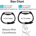 thumbnail image 5 of Replacement Bands Compatible for Fitbit Charge 2, Classic & Special Edition Adjustable Sport Wristbands,Large, 5 of 5