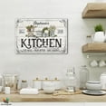 thumbnail image 5 of Kitchen Canvas Wall Art - Rustic Kitchen Pictures for Wall Decor, Farmhouse Kitchen Sign Pictures For Kitchen, Name Customized Kitchen Art Picture Framed Canvas Print For Dining Room 12x18, 5 of 6