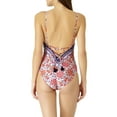 thumbnail image 4 of Juniors' Open Lace-Up Back One-Piece Swimsuit, 4 of 4