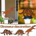 thumbnail image 1 of Decoración para Poste de Valla de Dinosaurio de Metal,Dinosaurios C, 1 of 5
