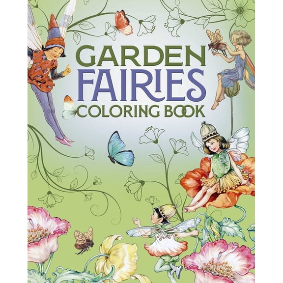 Garden Fairies Coloring Book, (Paperback)
