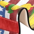 thumbnail image 6 of Dreamtimes Happy 4th of July Food Hallway Runner Rug 2'x6' Kitchen Rug with Rubber Backing Non Slip Entryway Rug Runner Washable Soft Area Rug for Hallway Bedroom Kitchen Decor, 6 of 6
