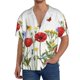 thumbnail image 1 of Fotbe Wild Herbs Camisa Estampada de Manga Corta para Hombre, Casual de Verano, Estilo Playero, Sin Arrugas-4X-Large, 1 of 5