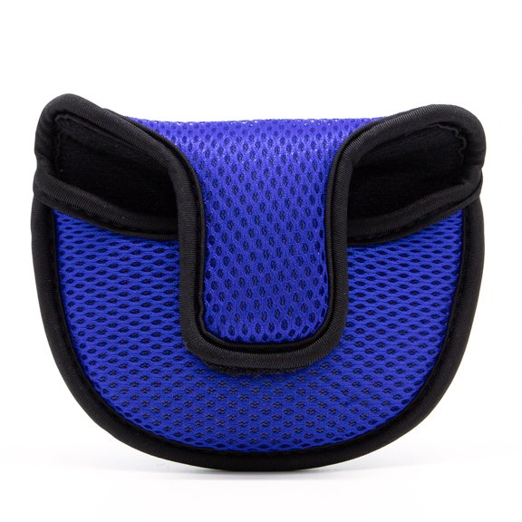 Sportteer Compact Golf Putter Cover Easy To Carry Golf Putter Cover Golf Putter Headcover: Portable Mesh Head Cover Versatile Club Protector with Fastener for Most Golf Putters