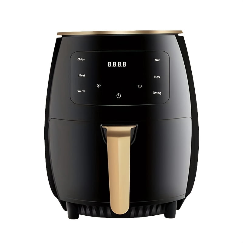 Air Fryer, Large Capacity 4.5L Hot Air Circulation Fryer with Touchscreen, Even Heating for Baking Roasting Frying, Compatible for Family, Suitable for Parties, Plug-in