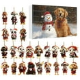thumbnail image 5 of Pet Advent Calendar under $5! Cagogo 2025 Christmas Pet Advent Calendar, Dog Treat Countdown Calendar, Xmas Tree Hanging Ornament, Holiday Pet Gift, Acrylic Christmas Decoration for Dog Lovers, 5 of 9