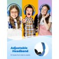 thumbnail image 4 of Jelly Comb On Ear Headphones with Mic Foldable 3.5mm Corded Headphones Wired Headsets Volume Control for Cell Phone, Tablet, PC, Laptop, MP3/4, 4 of 6
