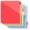 Z1, variant on 8 Count Dividers for 3 Ring Binder with Pockets, 8 Tabs Set, Plastic Binder Index Dividers, Perfect for Office Organization Supplies