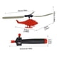 thumbnail image 4 of Helicóptero de juguete con cable de tracción - Mecanismo de lanzamiento manual, construcción de plástico resistente, fomenta las habilidades motoras para jugar en interiores y exteriores, 4 of 8