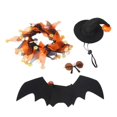 thumbnail image 3 of Halloween Pet Costume Set Outfits for Small Medium Dogs Cats Kitten Apparel, 3 of 5