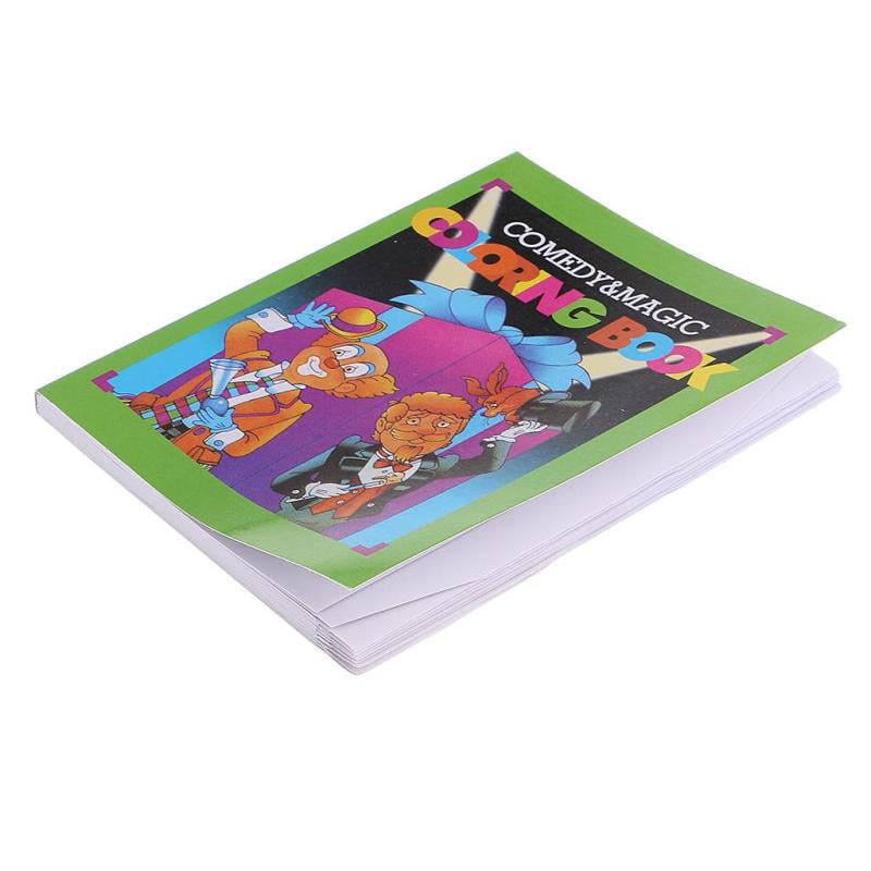 Funny Coloring Book Comedy Magic Books Close-up Street Magic Tricks Kids Toy X 