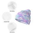 thumbnail image 3 of Kdxio Rainbow Scales Winter Beanie for Men Women Beanie Knit Hat Cuffed Cap Beanie Knit Chunky Snow Cap, 3 of 6