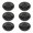 Deep Bronze, variant on 10pcs Black Drawer Handles Modern Arch Cabinet Hardware Door Handles Wire Drawer Pulls, 3.78" Hole Center