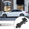 thumbnail image 2 of Black Engine Thermostat Plastic Metal 11717787870 for BMW X3 2003-2010 for BMW X6 2007-2010 for BMW 1-Series 03-07, 2 of 7