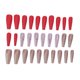thumbnail image 1 of Uñas Postizas De Bailarina, Pegatinas Para Decoración De Uñas Suaves, Prensa En Brillante, De Moda, Reutilizable Para El Hogar Para Mujeres ANGGREK AF1827, 1 of 8