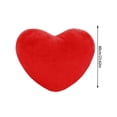 thumbnail image 2 of Cojín esponjoso en forma de corazón CLLC, 60 cm (23,62 pulgadas), suave y decorativo para sofá, cama o silla. Lindo cojín decorativo en forma de corazón para una elegancia acogedora en la sala de est, 2 of 6
