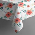 thumbnail image 5 of Pioneer Flower Floral Print Pattern Square Tablecloth, Waterproof Wipeable Spillproof Washable Table Cover for Home Kitchen Party and Daily Decor 60"x60", 5 of 6