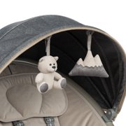 Monbebe 5-Mode Baby Swing with Bluetooth, Castle Point