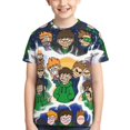 thumbnail image 6 of Eddsworld Kids T-Shirt 3d Printed Graphic T-Shirts Boys And Girls Short Sleeve Shirts For Youth Kids Medium, 6 of 8