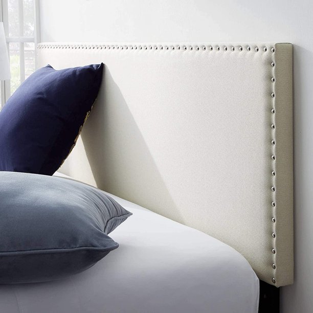 Twin Nailhead Headboard Attach to Bed Frame or Wall Mount Headboard
