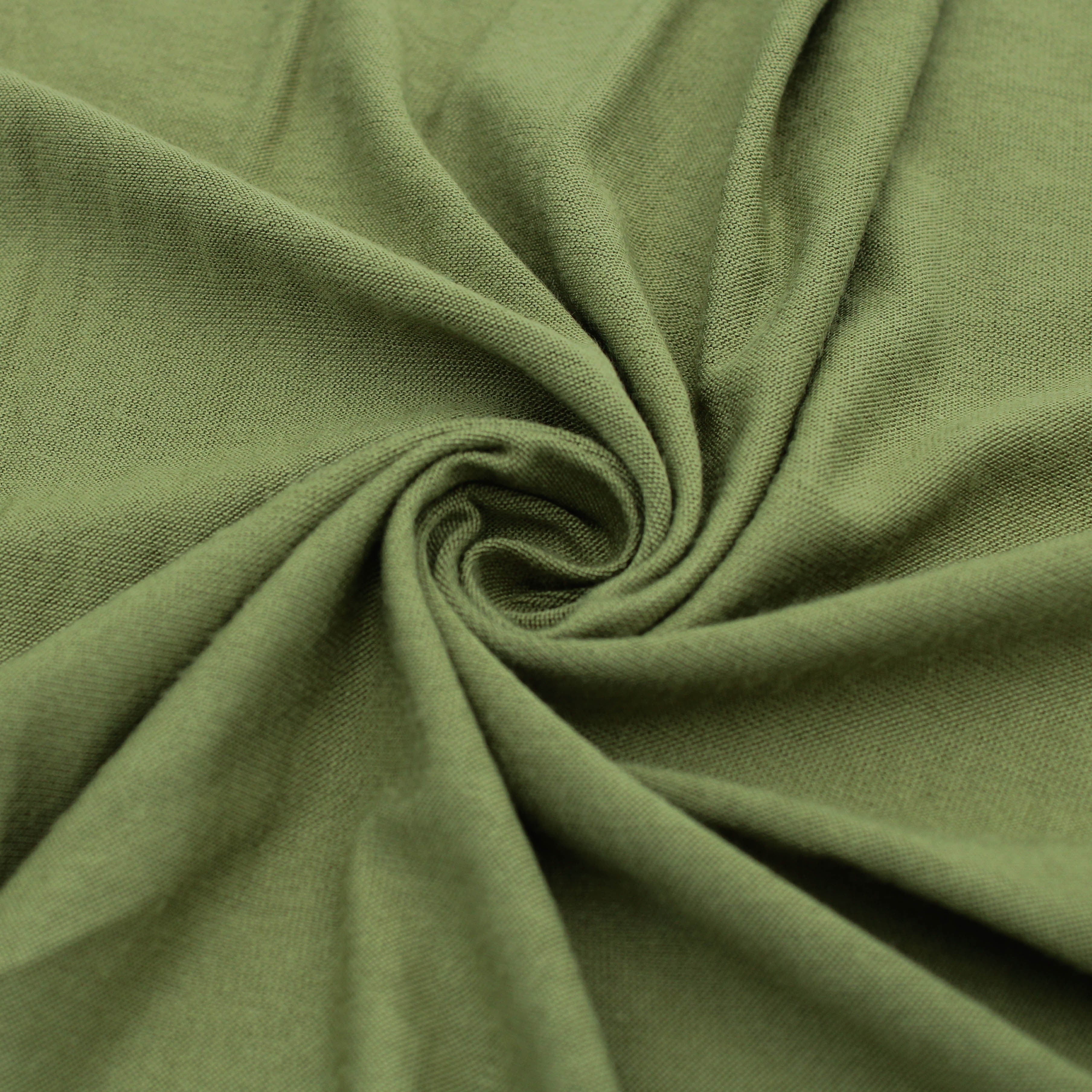 FREE SHIPPING!!! Green Forest Rayon Spandex Jersey Knit Fabric, DIY