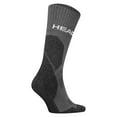 thumbnail image 4 of HEAD Calcetines de senderismo unisex, pack de 6 - Hiking All Climates Crew, calcetines deportivos, logo Gris 39-42, 4 of 4
