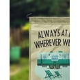 thumbnail image 2 of Printtoo Tan Always At Home Wherever We Roam Big Travel Trailer Camping Flags For Campers Personalized Double SidedFlag Outdoor Decor Sign CampsiteFlag, 2 of 4