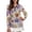 Mandala Flower, variant on Uorisanigo Blue Tribe Womens Athletic Polo Workout Tops Stylish Comfortable Quick Dry Athletic Polo Shirts Quick Dry 1/4 Zipper Workout Tops for Women