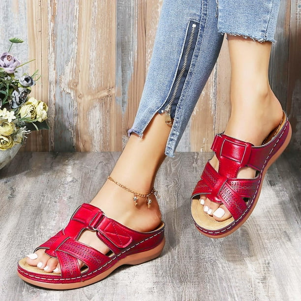 Neutral wedge sandals sale