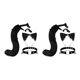 thumbnail image 1 of Minnieouse 3Pcs Cat Ear Tail Leather Kits Choker Lolita Halloween Cosplay Costume Type1 NO1, 1 of 4