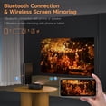 thumbnail image 2 of Mini proyector Vamvo 1080P WiFi Bluetooth portátil, 2 of 8