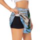 thumbnail image 1 of Balery Mallard Duck Swimming In A River Pantalones cortos deportivos para mujer con forro y dos bolsillos, elásticos, para entrenamiento, gimnasio, yoga-Large, 1 of 7