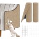 thumbnail image 1 of 2 unidades de alfombrillas rascadoras para gatos de 100 x 40 cm, protector de muebles para sofás rascadores para gatos, almohadillas rascadoras autoadhesivas recortables para gatos, rascador p, 1 of 7