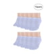 thumbnail image 2 of INSPIRE CHIC Calcetines de tobillo bajos de 10 pares para mujer, con pu?os elásticos y transpirables, azul cielo medio, 2 of 6