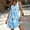 Light Blue, variant on Njoeus Summer Dresses for Women 2024 Boho Floral Print Beach Cover Up Women Sleeveless Tank Mini Dress Casual Loose Sundress with Pockets