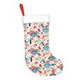 thumbnail image 2 of Fuzoiu Barbecue Print Christmas Stockings, Party Supplies & Kids Gifts,Big Xmas Stockings Decoration for Family Decorations Hanging Ornament for Xmas Holiday Party, 2 of 7