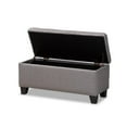thumbnail image 2 of Baxton Studio Fera Modern and Contemporary Gray Fabric Upholstered Storage Ottoman, 2 of 5