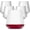 14oz-clear-40pack, variant on 40 Pack Plastic Ribbed Wine Glasses, 14Oz Origami Disposable Wine Glasses Unbreakable Clear Plastic Cocktail Glasses Recyclable Shatterproof Reusable Wine Cups (14oz 40pack)