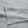 thumbnail image 6 of Superior Tanta Cotton Woven Coverlet, King, Denim Blue, 6 of 11